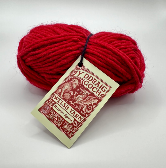 Y Ddraig Goch - Rustic spun