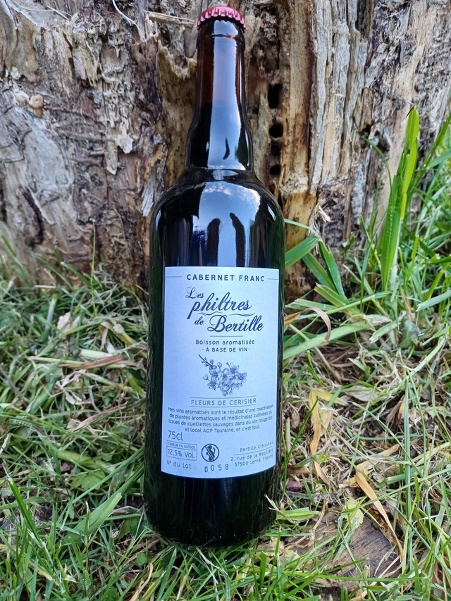 Vin rouge fleurs de cerisier 75cl