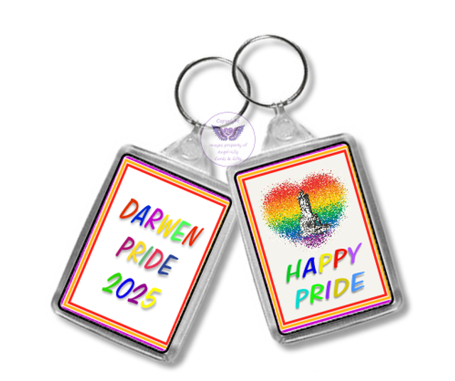 Darwen Pride Oblong Keyring -OKR08