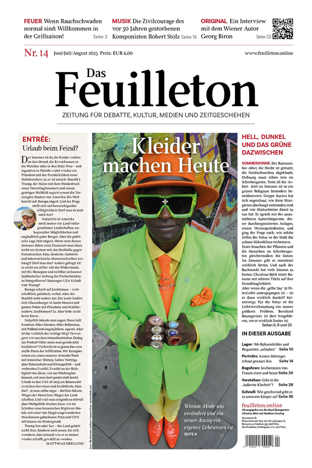 Einzelbestellung Ausgabe 14 - Juni/Juli/August 2025 inkl. Postversand