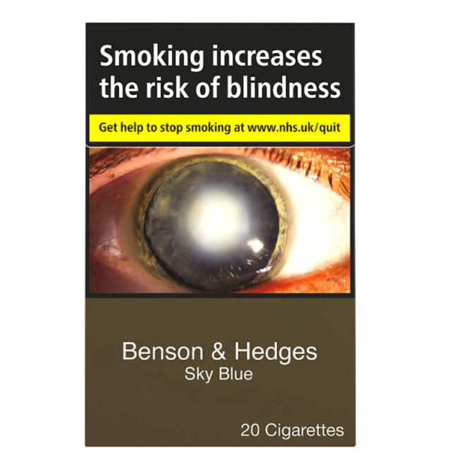 Benson &amp; Hedges Sky Blue 20 Cigarettes 18+ only 