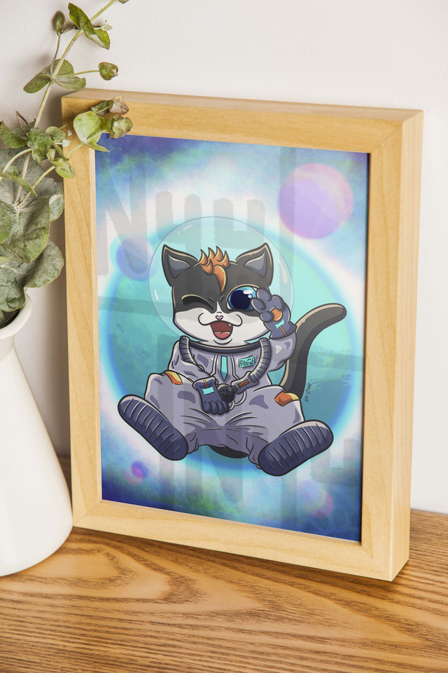 Gato astronauta • Print