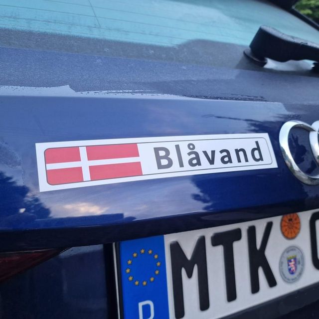 Blåvand Aufkleber-4er-Set
