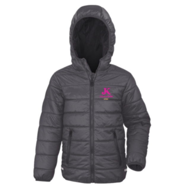 Personalised Kids Ballet Puffa Jacket 