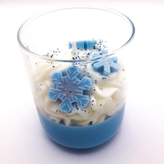 « Je voudrais un bonhomme de neige » - Bougie artisanale parfumée