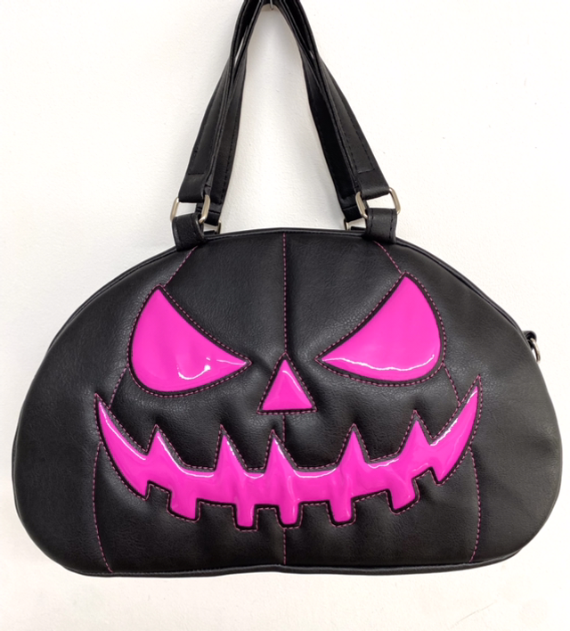 Pink Face Bowler Bag 