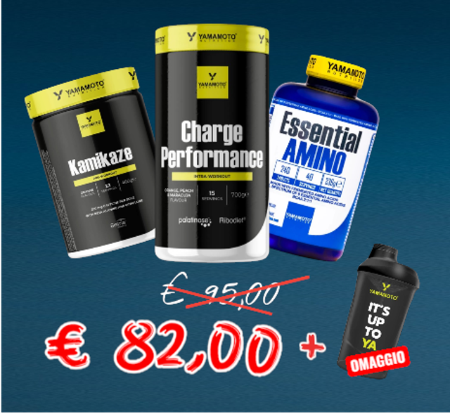 KAMIKAZE+CHARGE+ESSENTIALAMINO +OMAGGIO