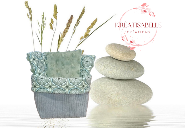 Lingettes + panier Ton "VERT"