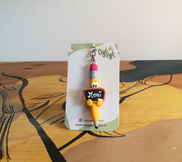 Porte-clé Crayonus - Merci