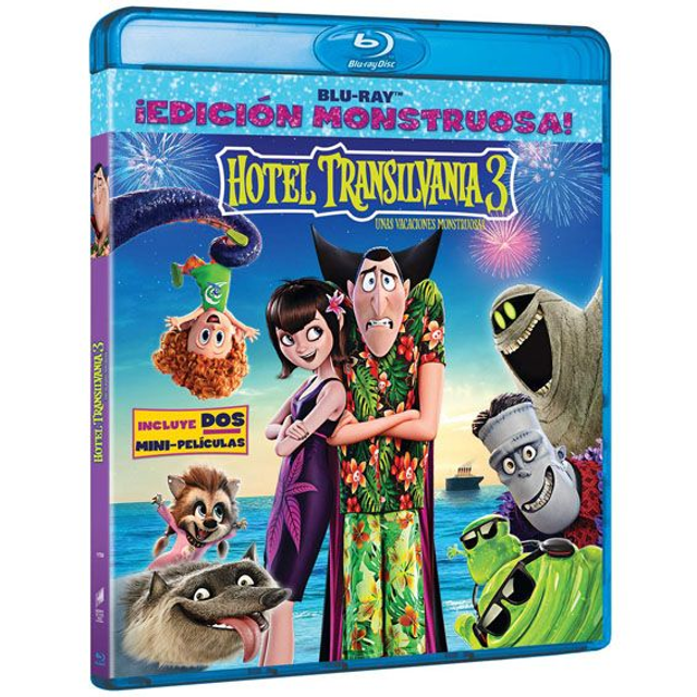 Hotel Transilvania 3: Unas Vacaciones Monstruosas [Blu-ray] Seminuevo