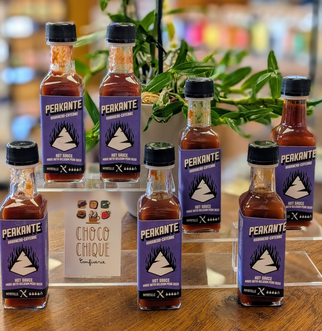 Hot Sauce PEAKANTE Myrtille &quot;Deux-Mains&quot;