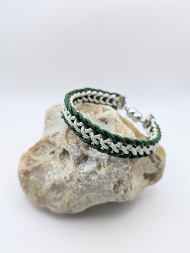Slim Flat Braid Kumihimo Bracelet (1)