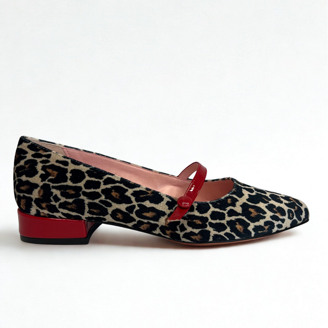 3495 GIAGUARO BEIGE/VERNICE ROSSA T.20