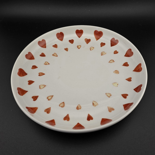 Cœur Assiette 19cm - HPC