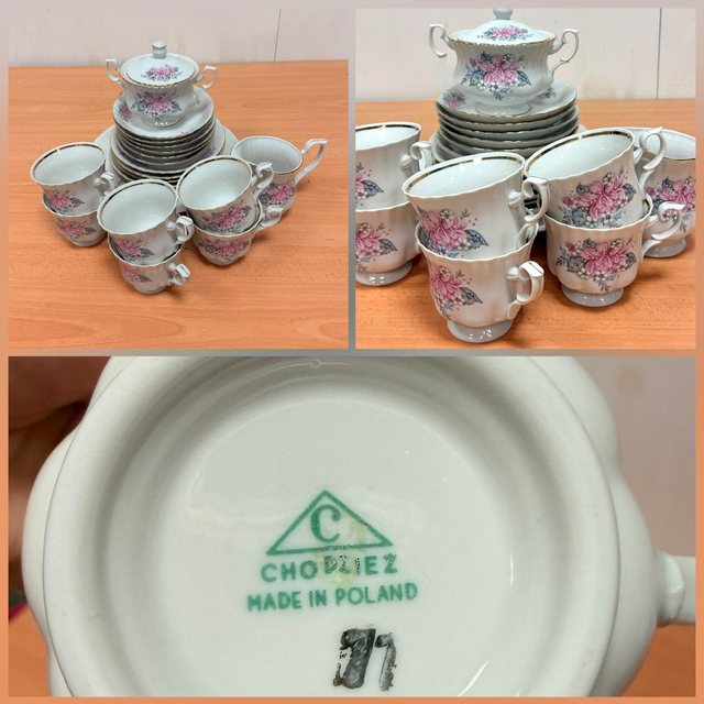 Vintage Porcelain Tea Set