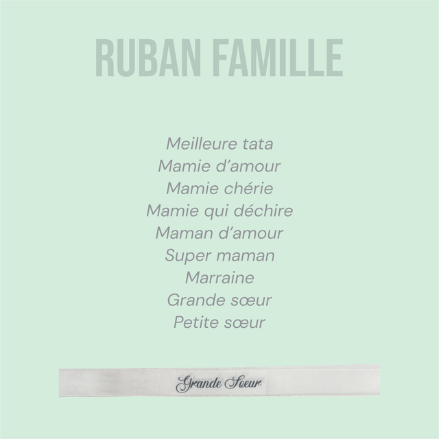 Ruban Personnalisé