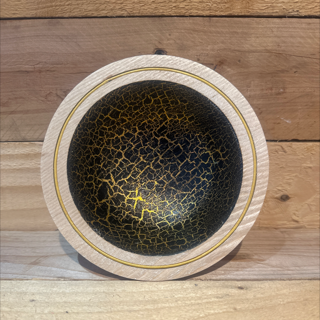 Crackd Effect Bowl - Lava 