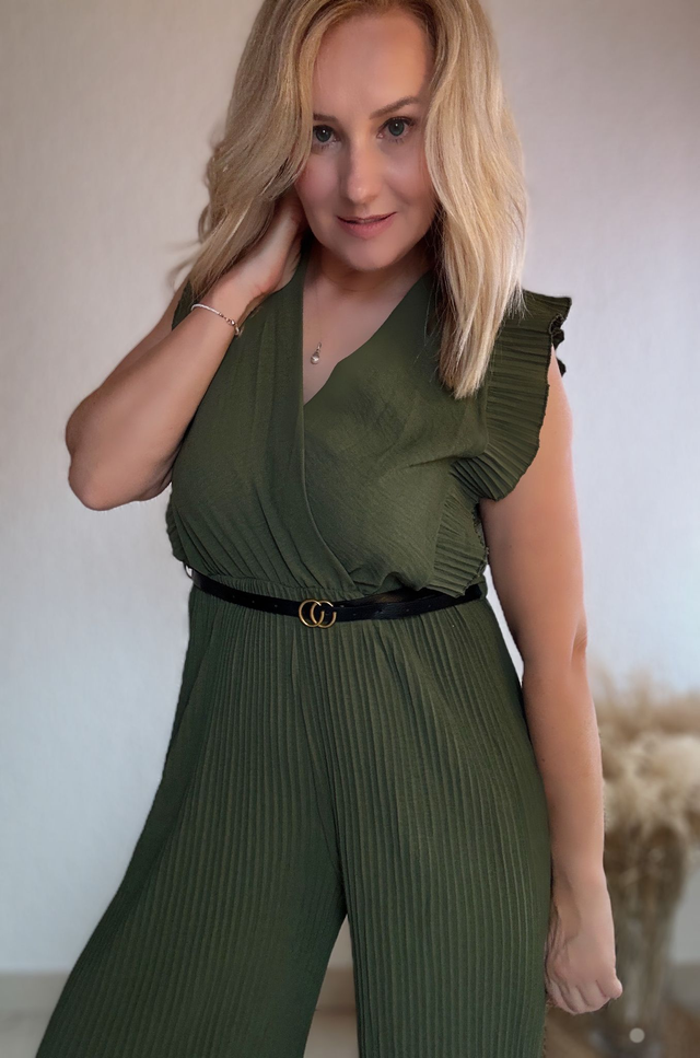 Eleganter Plissee-Jumpsuit Molly