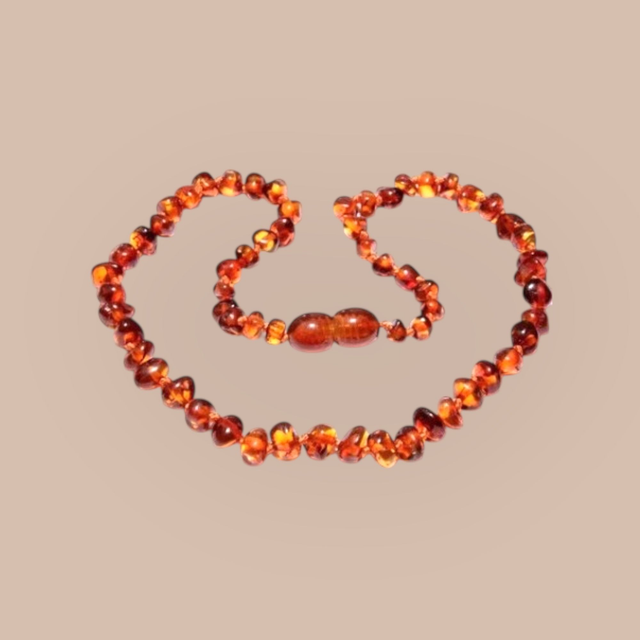 Collier bébé ambre 30 cm
