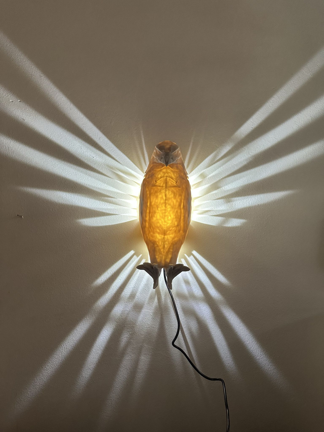 Lamp Eagle met geprojecteerde vleugels