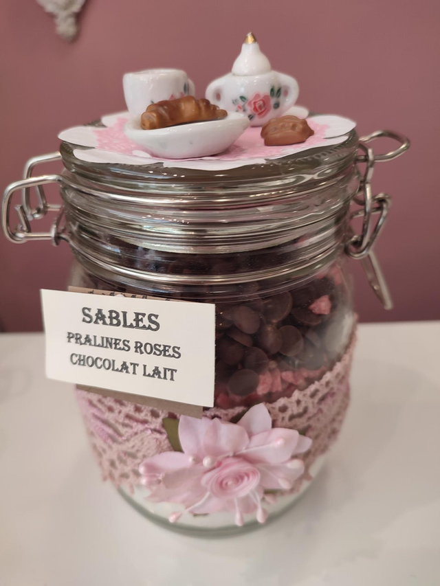 Sablés Pralines Chocolat lait 