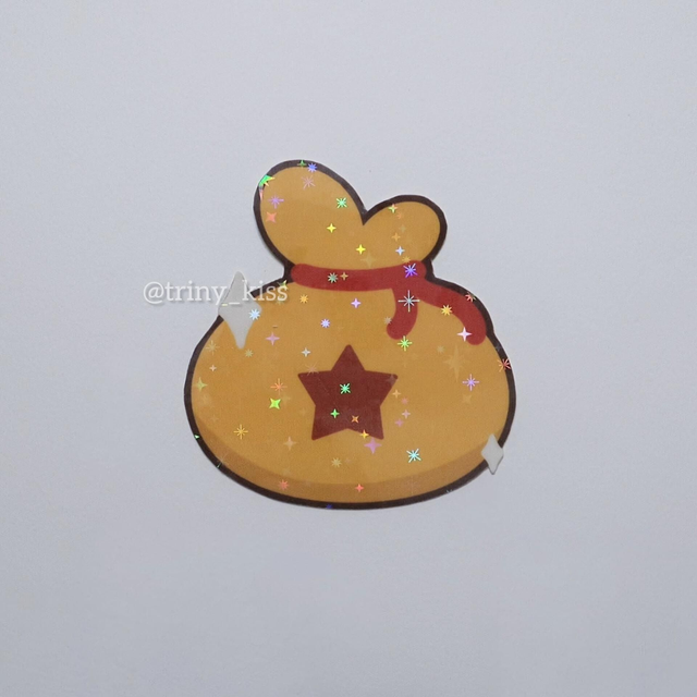 Sticker - sac de clochettes