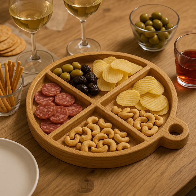 Plateau 30cm/4 compartiment 