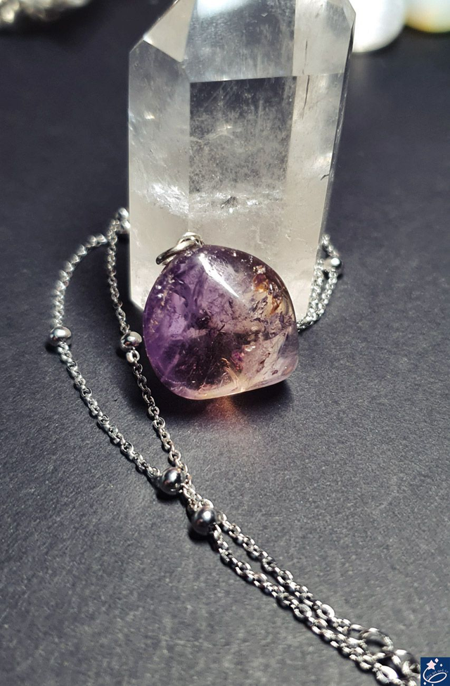 Collier en amétrine