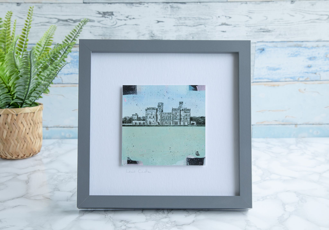 Lews Castle Mixed Media Original