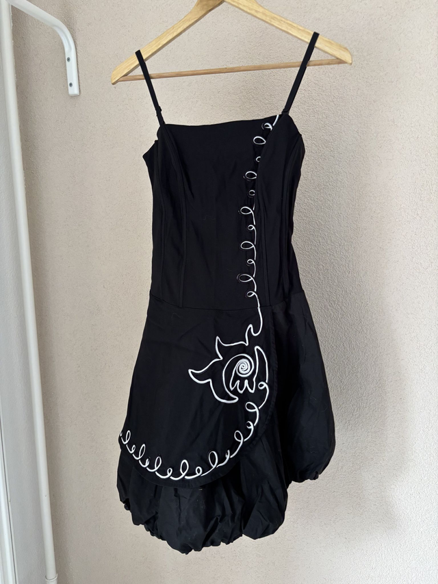 Robe corset noir JustSide (108)