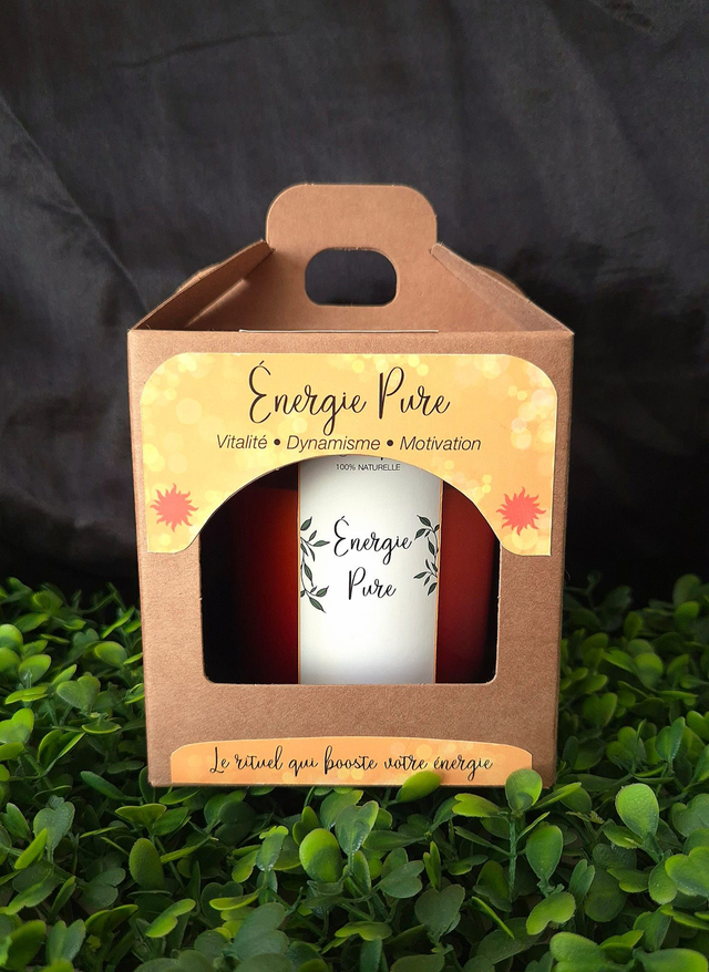 Bougie rituel "Energie pure"