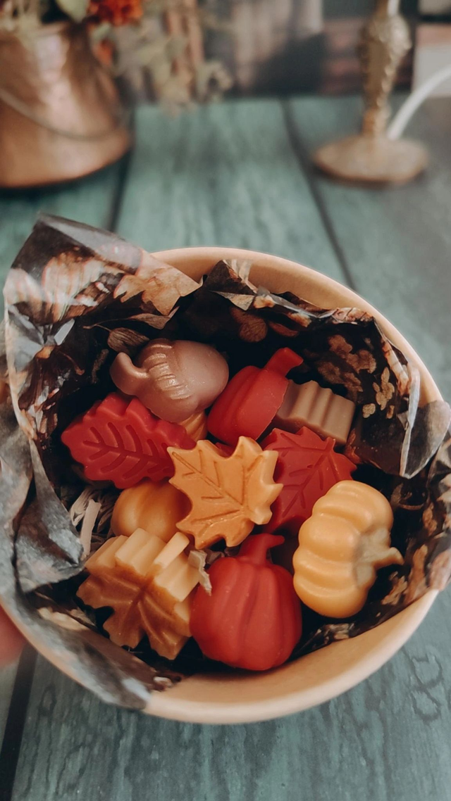 Pot d’automne – Fondants parfumés à la citrouille