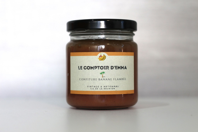 Confiture Banane Flambée