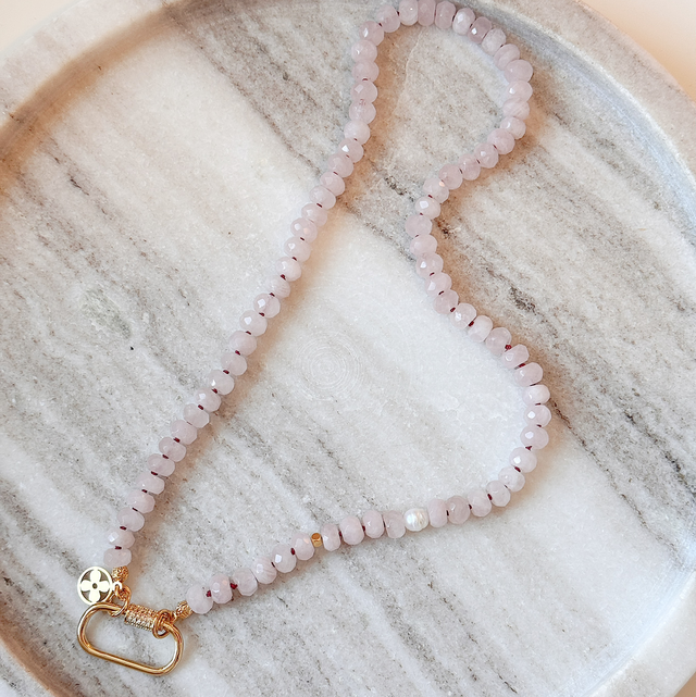 STELLA Rosenquarz - facettiert