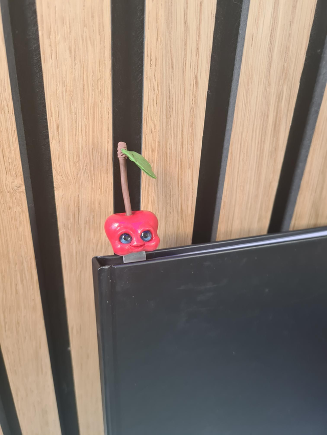Cherry bookmarker 