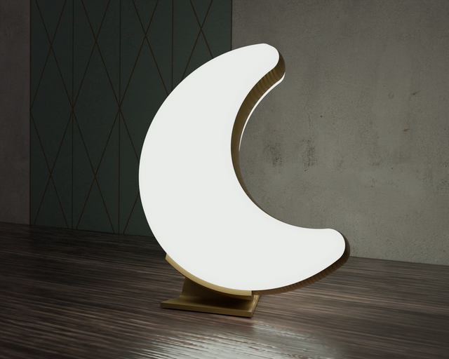 SWEET DREAMS - Lune phosphorescente pour bébé (lampe de chevet)