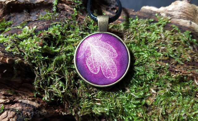 Colliers Empreintes Végétales