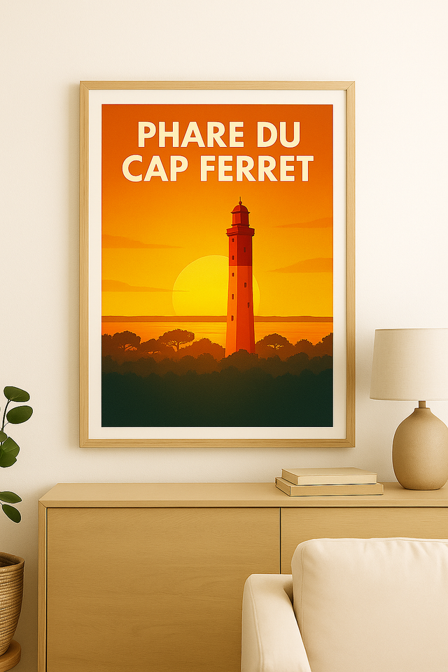 Affiche photo - Phare du Cap Ferret