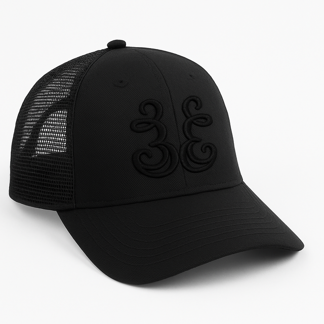 E&E Trucker Cap (Black)