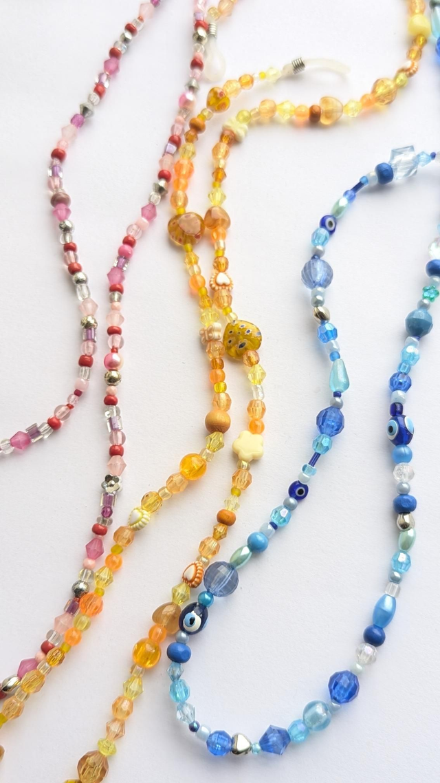 Reclaimed Bead Glasses Chains