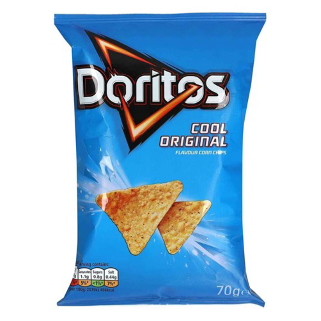 Doritos Cool Original Tortilla Chips Crisps 70g