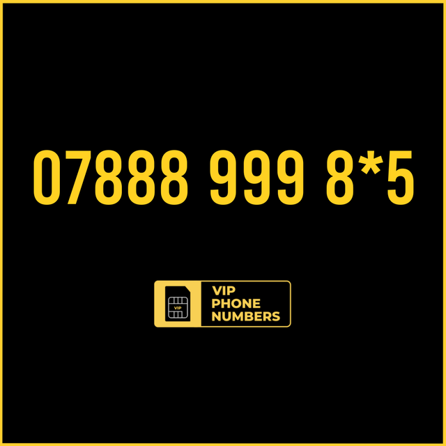 07888 999 8*5 - VIP Gold Phone Number 