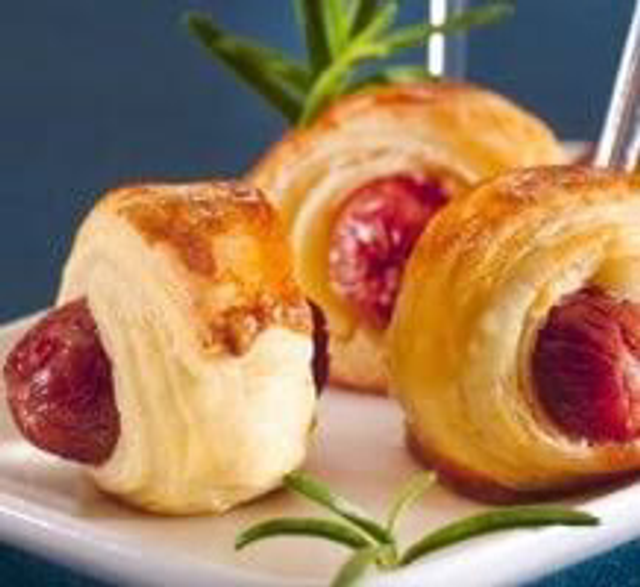 Roulées aux saucisses 