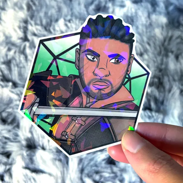 Wyll D20 Sticker - Baldur's Gate 3 Companion Collection