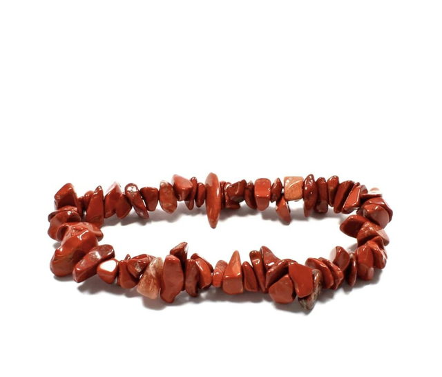 Chip Bracelets - Red Jasper