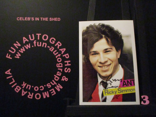 Ricky Simmonds Authentic Autographed 6x4 Photograph (A3)