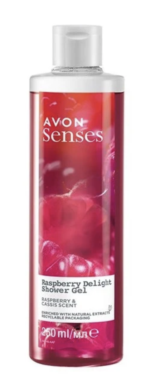 Senses Raspberry Delight Gel douche Framboise et cassis 250 ml 