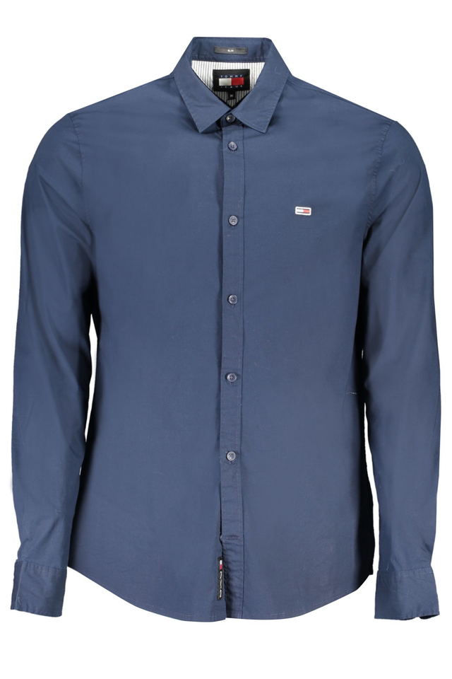 TOMMY HILFIGER CAMICIA MANICHE LUNGHE UOMO BLU