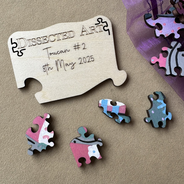 Toucan #2 - Dissected Art Series