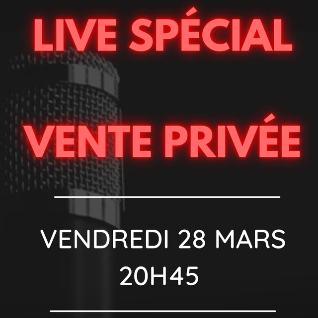 ACCOMPTE - DÉDUIT À LA FIN DU LIVE 